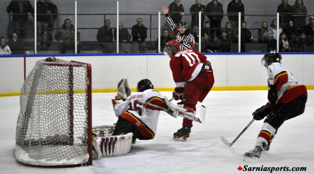 Shorthanded goal by Caden Fleming.
